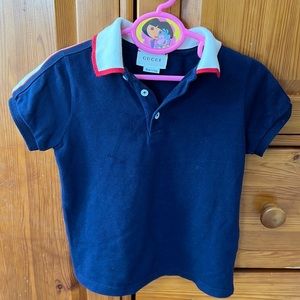 Gucci Navy Blue Shirt